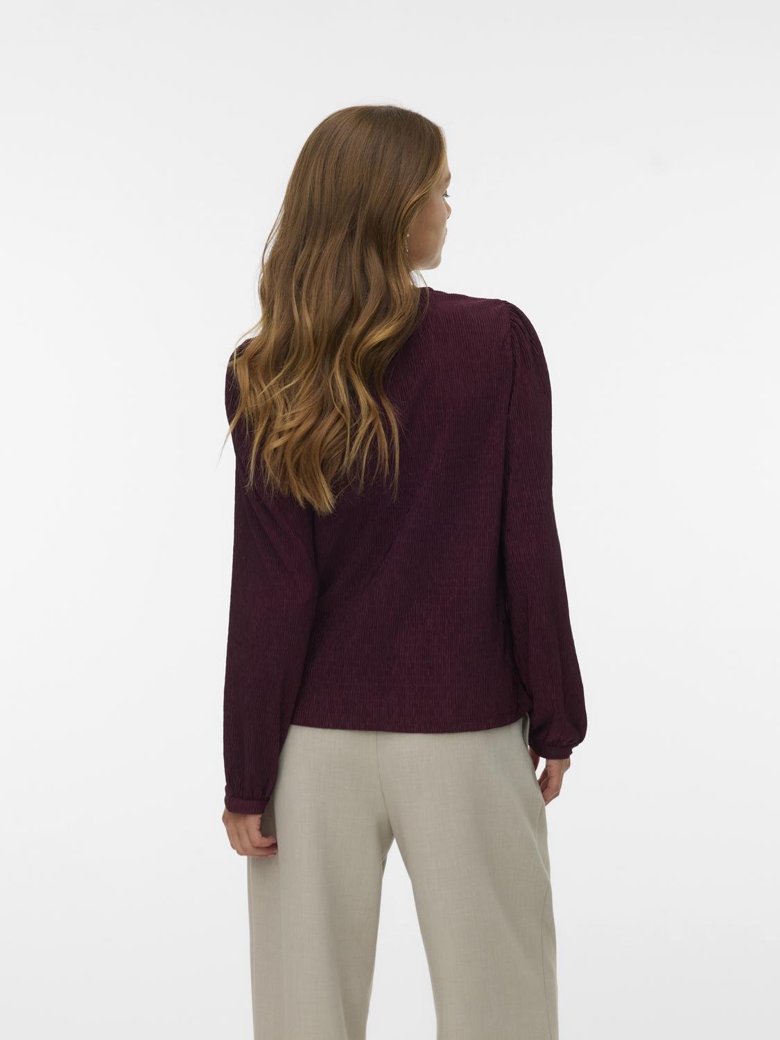 VMCLARA Top - Winetasting - VERO MODA & VILA Bergvik